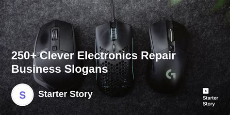 250+ Clever Electronics Repair Business Slogans .